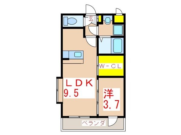 Ｌｅｇａｔｏの物件間取画像